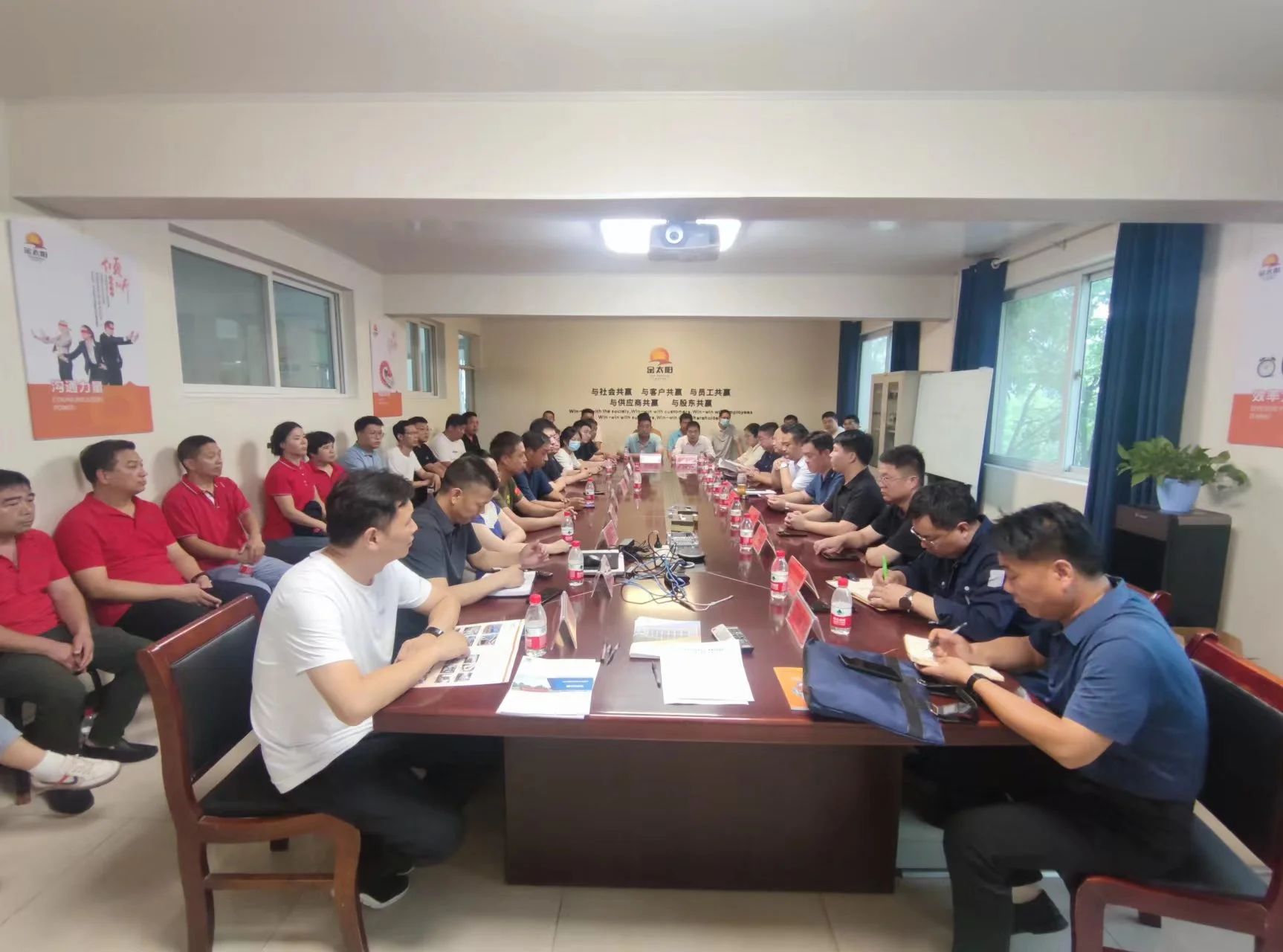 延津縣2023年工貿企業(yè)防汛應急演練在我司舉行！